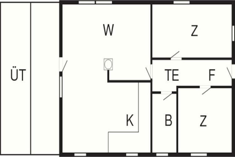 5 Person Holiday Home In R M Kongsmark エクステリア 写真
